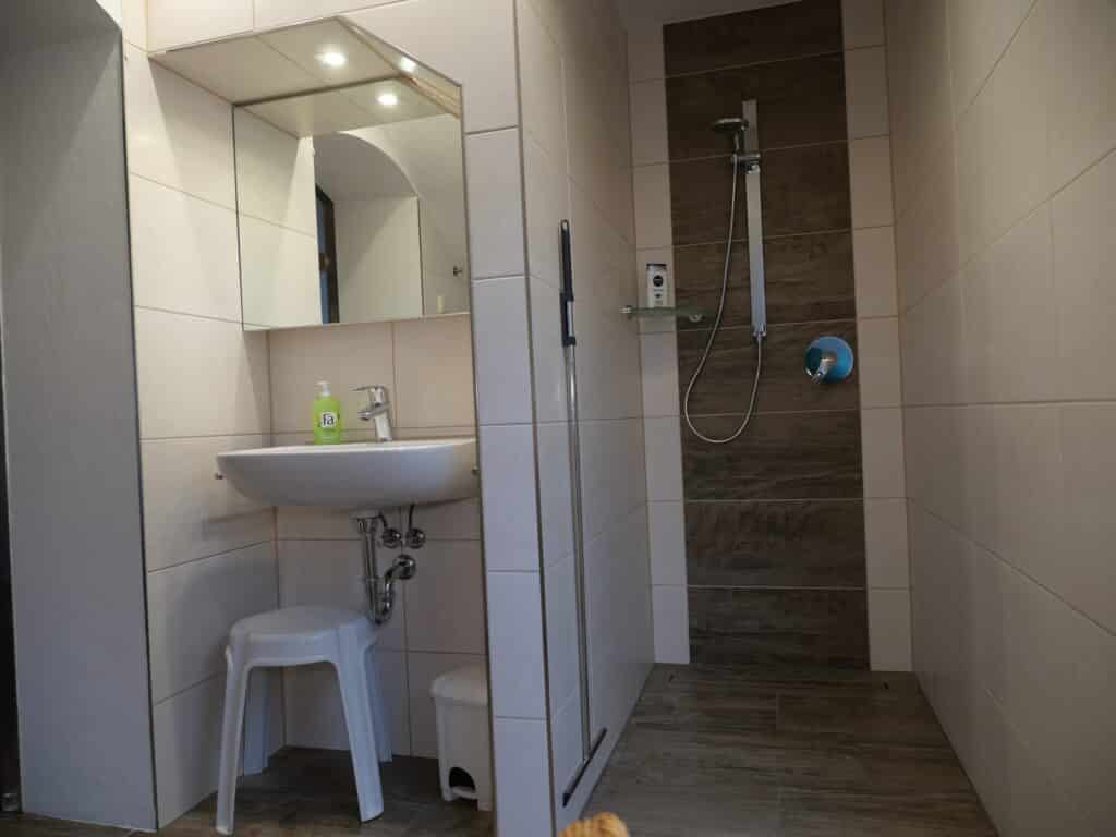 Suite: Badezimmer mit Dusche